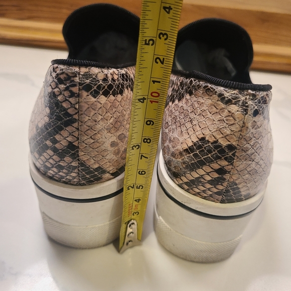 Stella McCartney Binx Python Slip-On Platform Shoes Size 36 - Picture 4 of 16